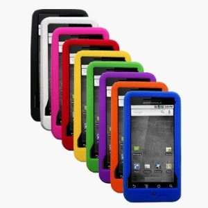 Nine Silicone Cases / Skins / Covers for Motorola Droid A855   Black 