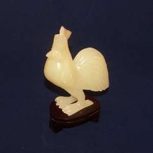   Rooster Translucent Jade Chinese Zodiac Symbol