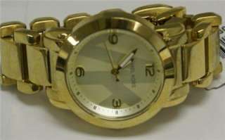 Michael Kors Womens Goldtone Bracelet Watch MK3085  