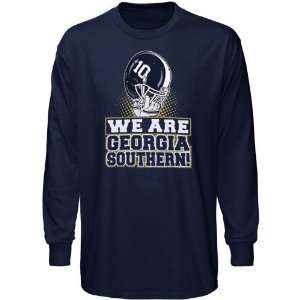  Georgia Southern Eagles Navy Blue We Are T shirt Sports 