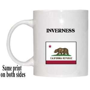  US State Flag   INVERNESS, California (CA) Mug 