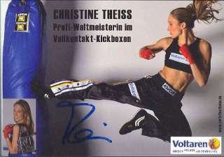 Dr. Christine Theiss (Kickboxen   Deutschland   Voltaren   #1)  