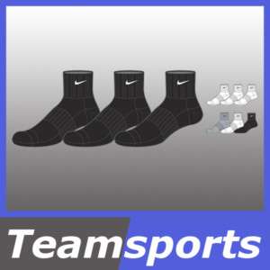 NIKE SX3810 Quarters Socken Sportsocken Socks 3er Pack  