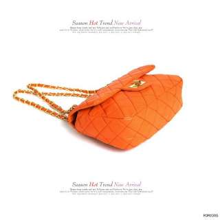 New Mini Vivid Colored Gold Chain Quilted Shoulder Crossbody Bags 