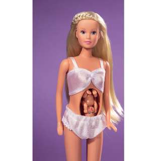 Steffi Love Schwanger Baby Anziehpuppe Ankleidepuppe Puppe in Barbie 