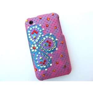  iPhone 3 Teardrop Flower Design Fashion Case Cover 