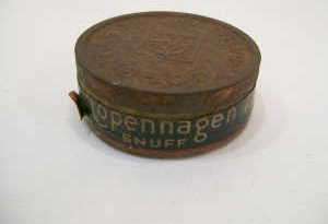 Copenhagen Snuff Round Chew Tobacco Container  