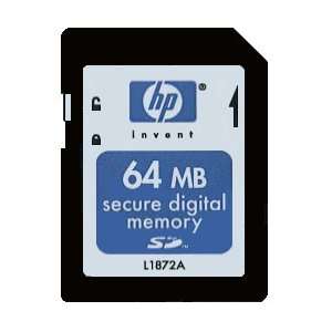  HP   HP 64MB SD Memory Card HP Flash L1872A IPAQ H3800 