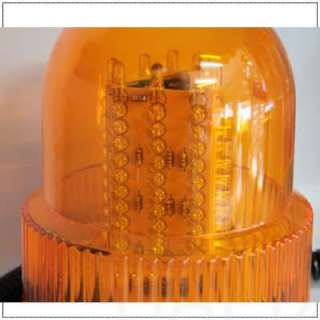 LED Blinklicht Rundumleuchte orange mit Magnetfuß  