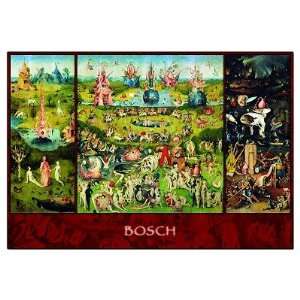   Garden Of Earthly Delights, Bosch Jigsaw Puzzle 1500pc Toys & Games