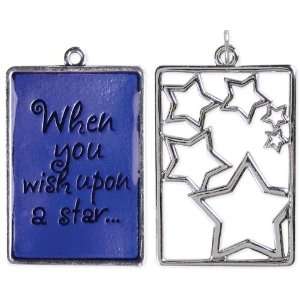  Meanings Accents 24x34mm 2/Pkg Star Blue Arts, Crafts 
