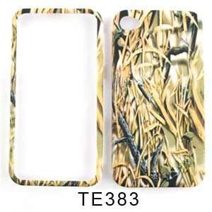  CELL PHONE CASE COVER FOR APPLE IPHONE 4 FOREST CAMO GRASS 