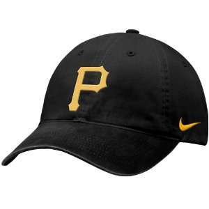   Nike Pittsburgh Pirates Black Campus Hat: Sports & Outdoors