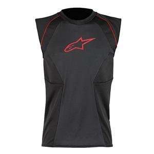  Alpinestars MX Cooling Vest   3X Large/Black/Red 