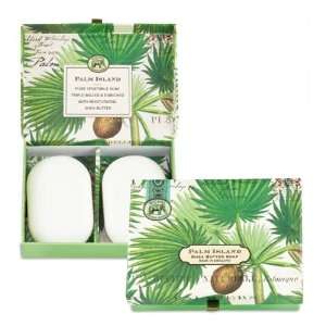  Michel Design Works Palm Island Boxed Soap Set, 9 Ounce 