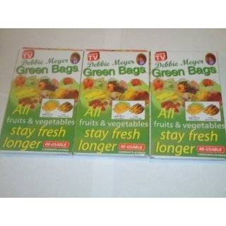   on Tv Debbie Meyer Green Bags Stay Fresh Vegetables 60bags (3 pack