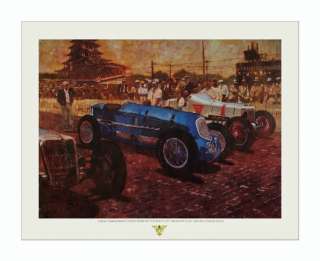 Official Posters Celebrating 75th Indy 500 Set Of 4  