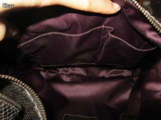 NWT Coach 18306 Kristin Python Embossed Leather Hobo Shoulder Tote Bag 