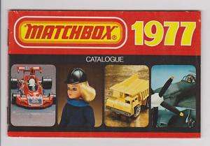MATCHBOX 1977 USA EDITION CATALOG NR/MINT LOOK  