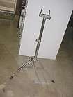 Percussion Plus Double Tom Drum Stand Heavy Duty Double Braced No Res 