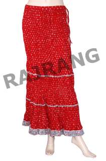New Designer india gypsy hippie long skirt cotton party  