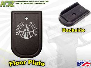For XD Springfield 9mm .40 MAG Floor Plate Zombie Hunt  