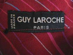 GUY LAROCHE VINTAGE SILK PEASANT DRESS~FRANCE~S/M  