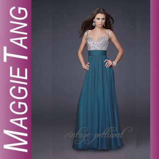 HOT SOLD ELEGANT Long Chiffon Evening Dresses/Formal/Prom Gown Size 6 