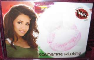 2006 WORLD CUP BENCHWARMER KISS CARD CATHERINE KLUTHE #3  