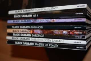 BLACK SABBATH   COMPLETE 70s REPLICA CD COLLECTION   8CD SET  