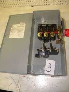 GE General Electric TH4323 Safety Switch 100 amp  