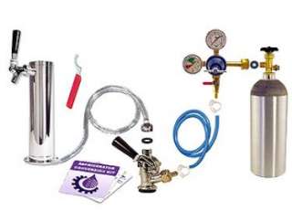 Enlarge Standard Tower Kegerator Conversion Kit with 5 lb. Co2 Tank