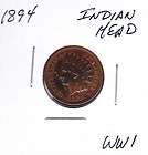 1894 Indian Head Cent US Coins