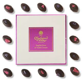 English Rose & Violet Creams   CHARBONNEL ET WALKER   Boxed chocolates 