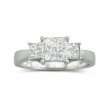 JCPenney   1/2 CT. T.W. Princess Cut Diamond Ring 10K customer reviews 