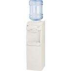   Hot and Cold Free Standing Water Dispenser with Storage Compartment