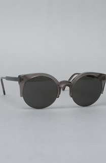 Super Sunglasses The Lucia Sunglasses in Black Translucent  Karmaloop 