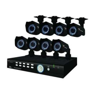 Night Owl 8 Ch. 500 GB Hard Drive Surveillance System with 8 420 TVL 