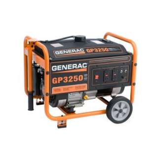 Generac GP3250 Watt Portable Generator, CARB Compliant 5789 at The 