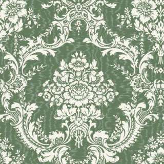   Scale Damask on Moire Background Wallpaper WC1280683 