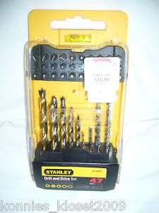 STANLEY DRILL AND DRIVE SET   46 PIECE (NEW)  