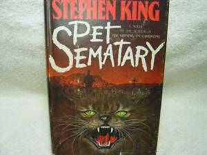 PET SEMATARY/STEPHEN KING/BOOK CLUB EDITION/1983  