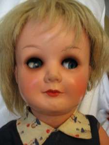 Vintage Antique 17 K&W Doll Celluloid Socket Head W Nicaput Body and 