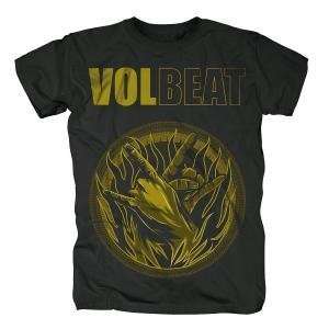 Hands,T Shirt,Größe l,Schwarz Volbeat  Musik