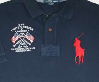   Polo Ralph Lauren SIZES XL & XXL Big Pony Americana Mens Shirt  