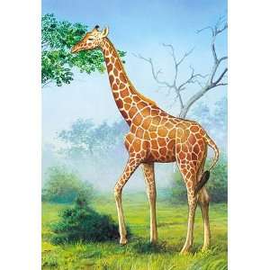 PUZZLE 60 TEILE KINDERPUZZLE Giraffe Zoo Afrika Zootier Tier Tiere 