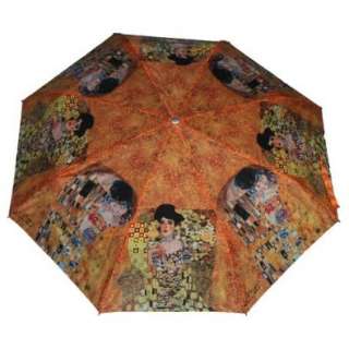 Taschenschirm / Regenschirm KLIMT mit Kunstdrucken  Schuhe 
