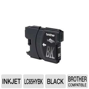 Brother LC65HYBK Black Ink Cartridge High Yield 