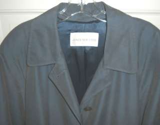   Trench Coat Jones of New York JNY Cool Grey 8 Regular USA 51 L  
