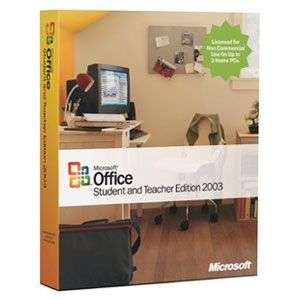 Microsoft Office 2003 Student and Teacher Edition 